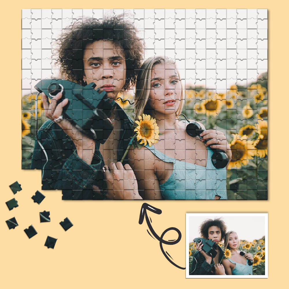 Custom Star Map - Custom Photo Puzzle Maker,Personalized Picture Jigsaw