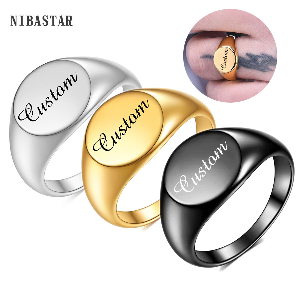 Personalised Initial Engrave C - Initial Ring Custom 리뷰 및 가격
