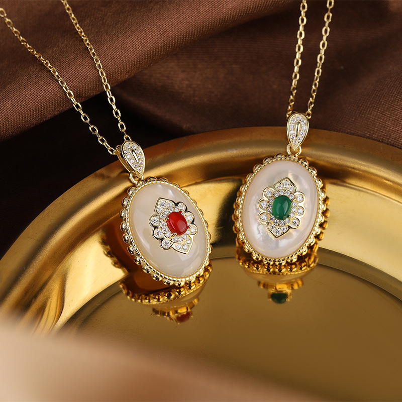Women's Fashion Light Luxury F - Birth Flower Necklace 리뷰 및 가격