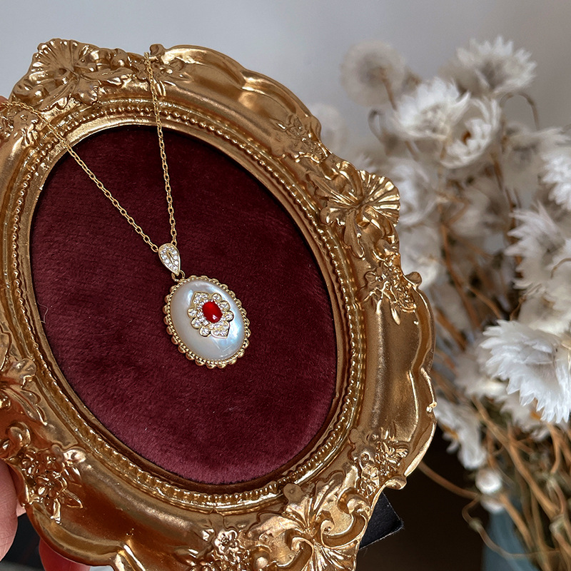 Women's Fashion Light Luxury F - Birth Flower Necklace 리뷰 및 가격