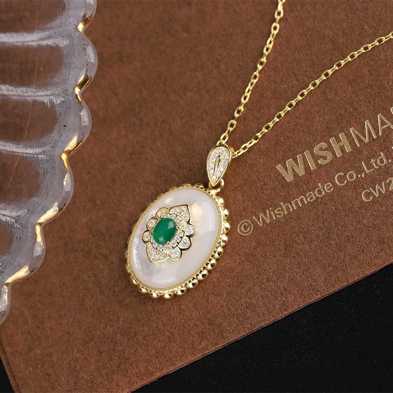 Women's Fashion Light Luxury F - Birth Flower Necklace 리뷰 및 가격