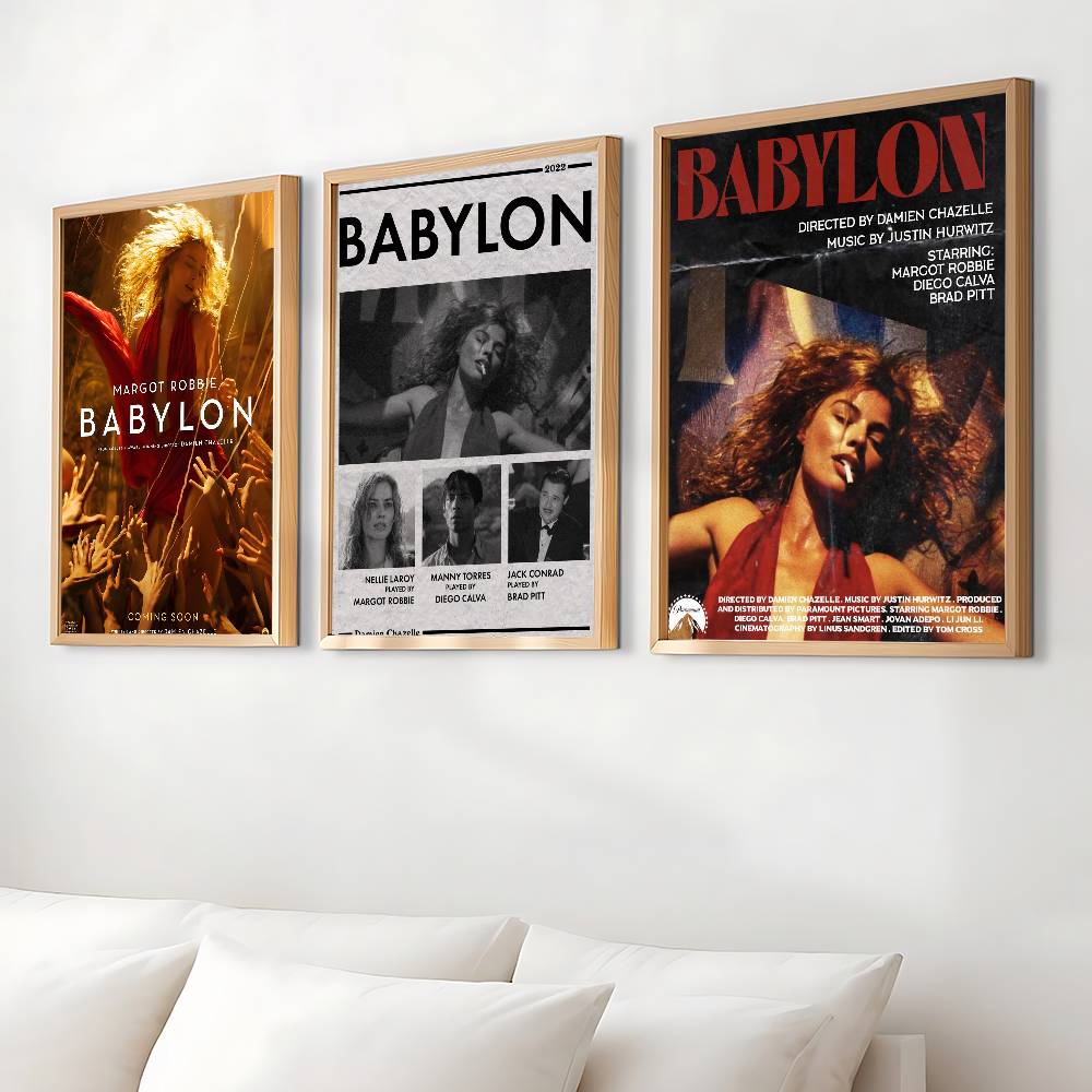 M-Margot R-Robbie Babylon Post - Custom Map Poster 리뷰 및 가격