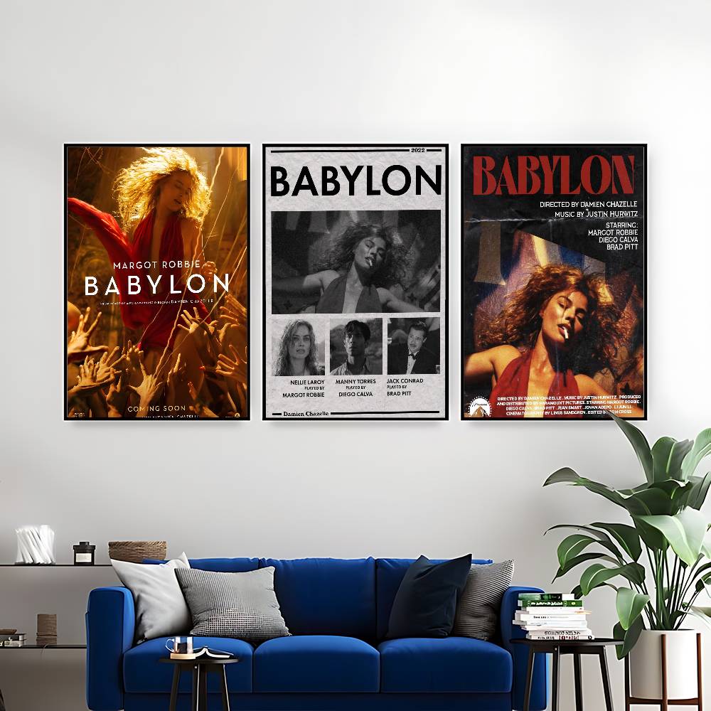 M-Margot R-Robbie Babylon Post - Custom Map Poster 리뷰 및 가격