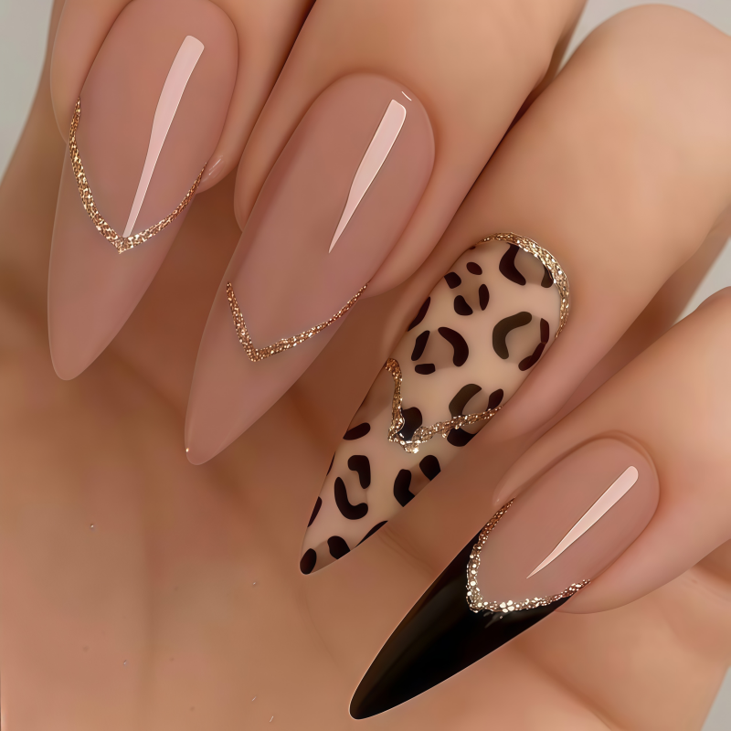 24PCSPurple Press on Nails Med - Pressed Flower Art 리뷰 및 가격