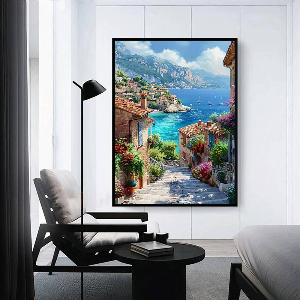 1pc frameless  Diamond Paintin - Photo Mosaic Print 리뷰 및 가격