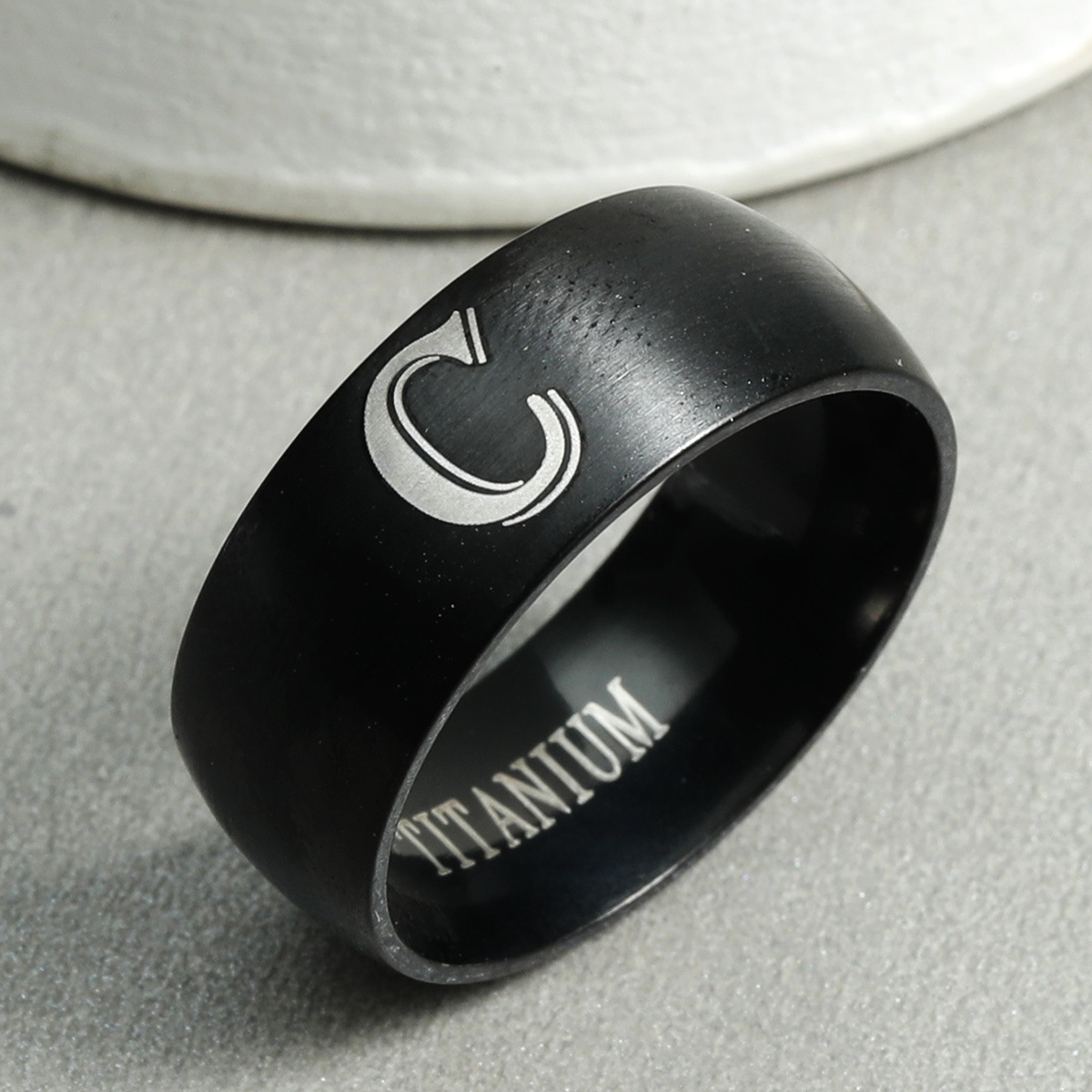 Personalised Initial Women Men - Initial Ring Custom 리뷰 및 가격