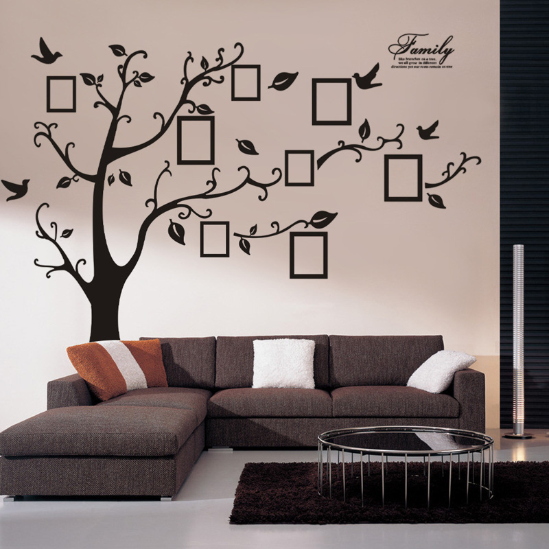 Large Size Photo Tree PVC Wall - Family Tree Print 리뷰 및 가격