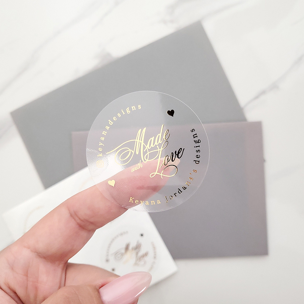 Custom 50pcs Round Gold Foil C - Personalised Candle Label 리뷰 및 가격