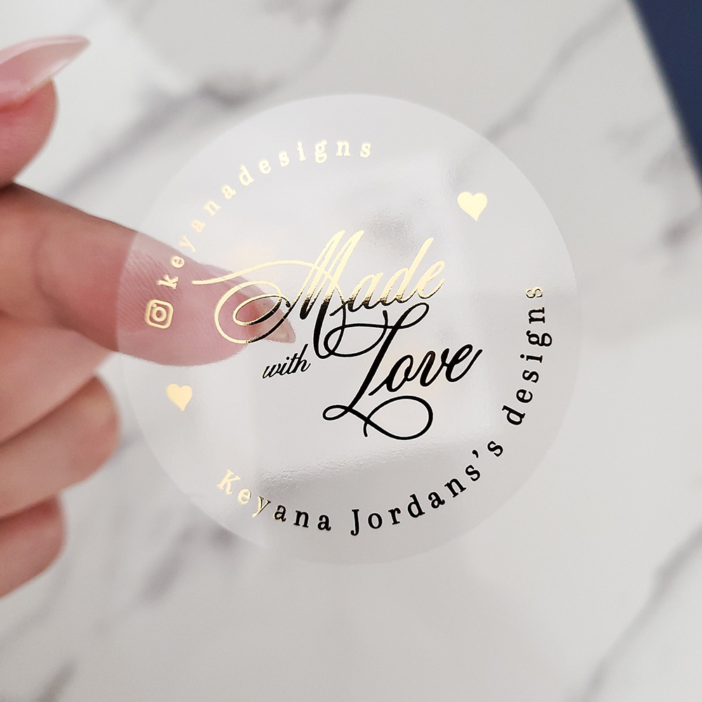 Custom 50pcs Round Gold Foil C - Personalised Candle Label 리뷰 및 가격