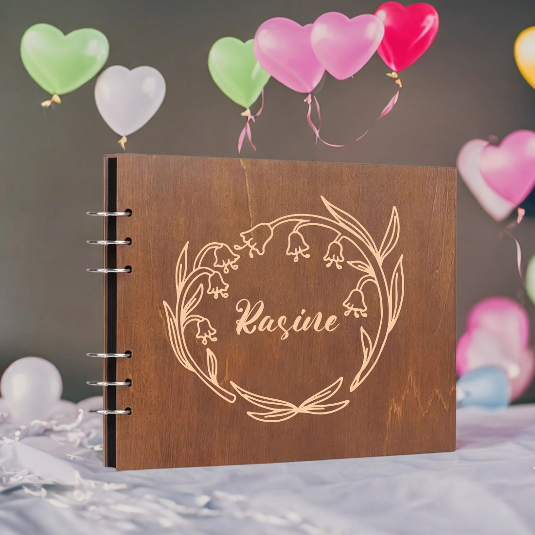 Personalized Wooden Photo Albu - Custom Photo Book 리뷰 및 가격