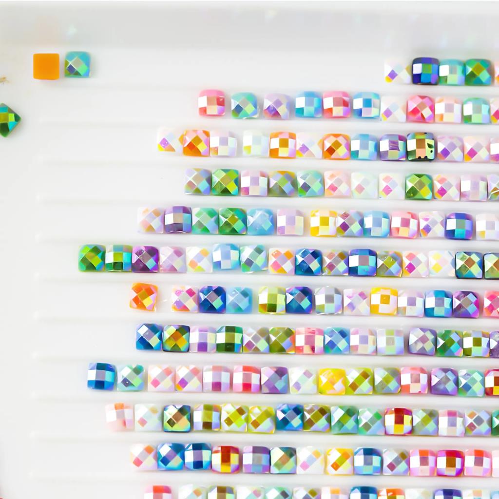 AB Square Stone Drills DIY Dia - Photo Mosaic Print 리뷰 및 가격