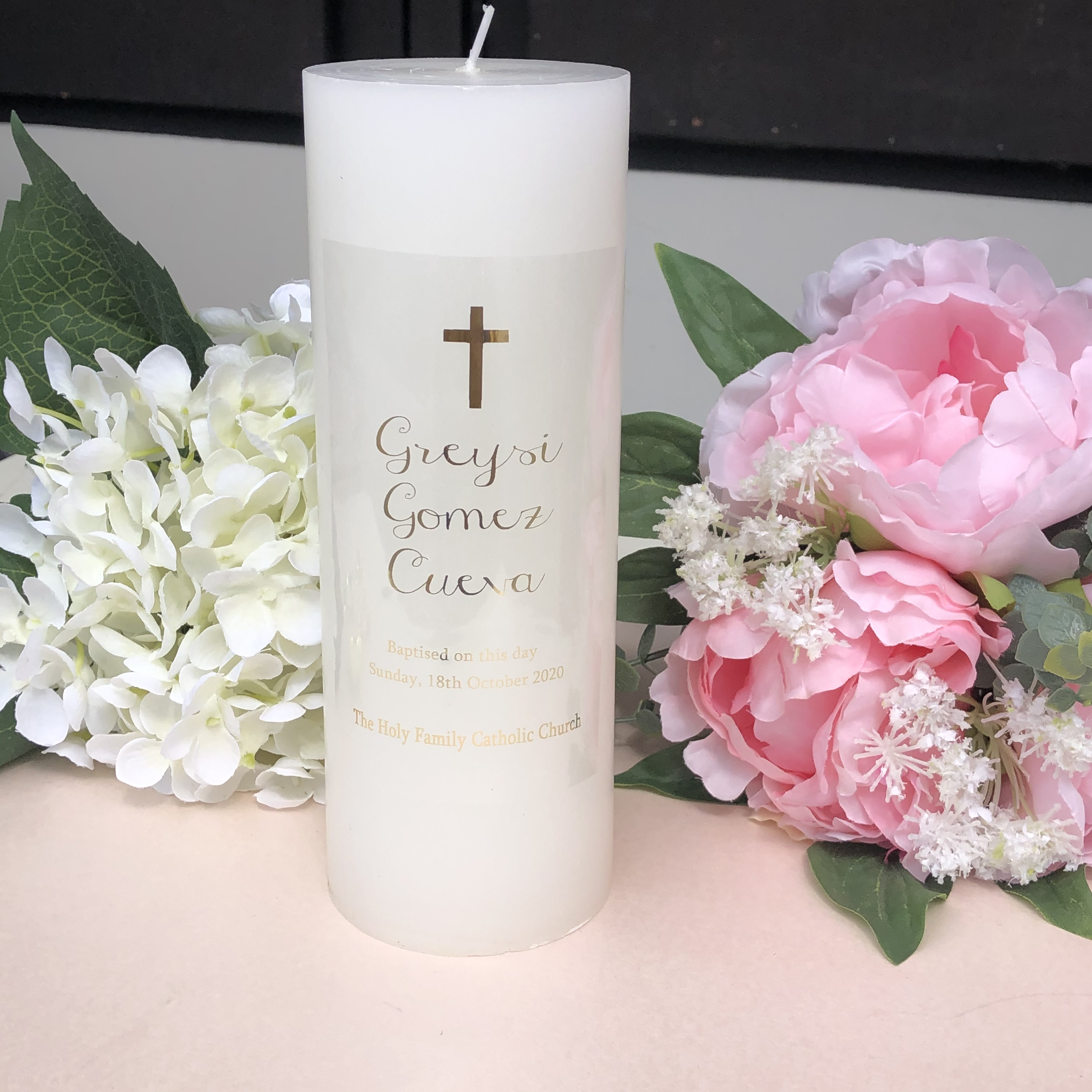 1 Personalised My Baptism cand - Personalised Candle Label 리뷰 및 가격