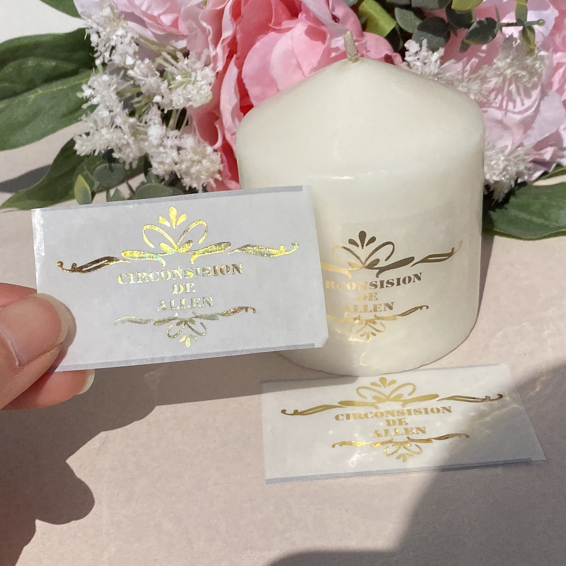 Personalized Boy Circumcision  - Personalised Candle Label 리뷰 및 가격