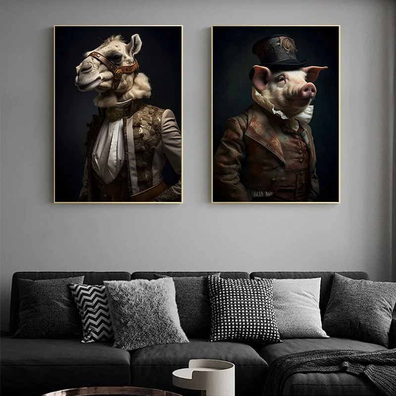 Aristocrat Animals Portrait Po - Pet Portrait Custom 리뷰 및 가격