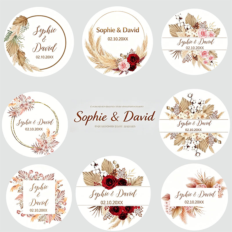 Personalized Boho Dried Pampas - Personalized Name Box 리뷰 및 가격