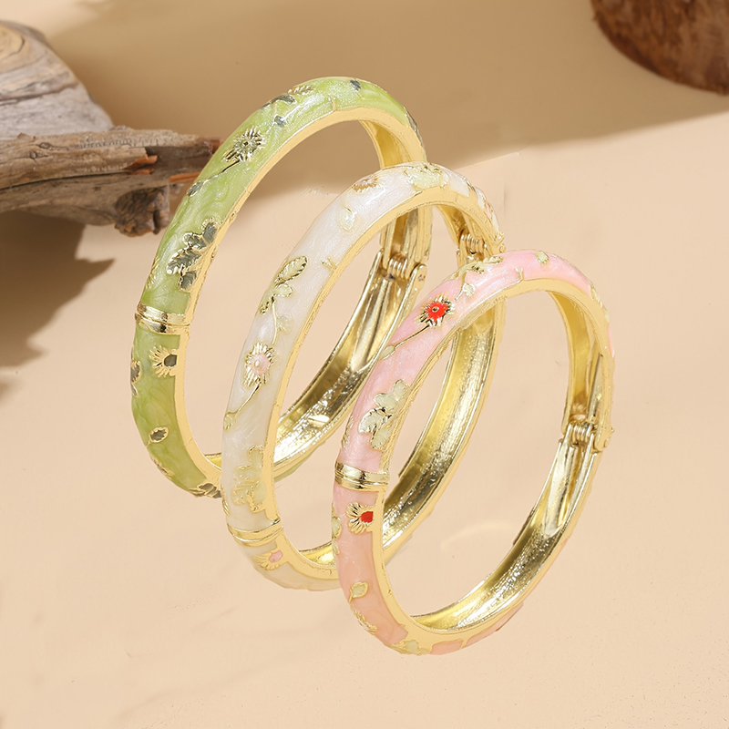 Jardme 3 Pcs Enamel Cloisonne  - Coordinates Bracelet 리뷰 및 가격