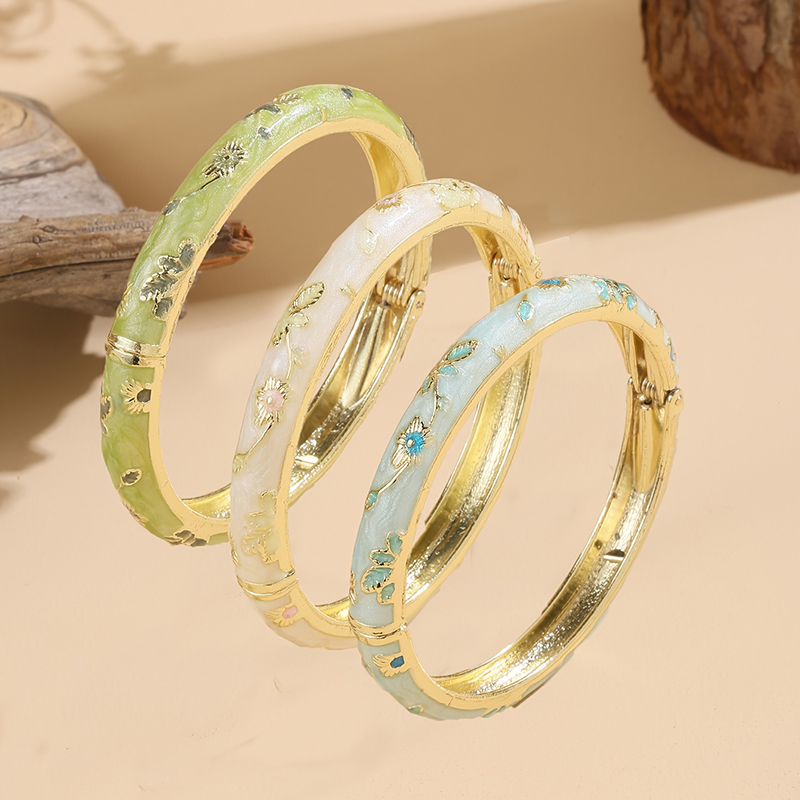 Jardme 3 Pcs Enamel Cloisonne  - Coordinates Bracelet 리뷰 및 가격