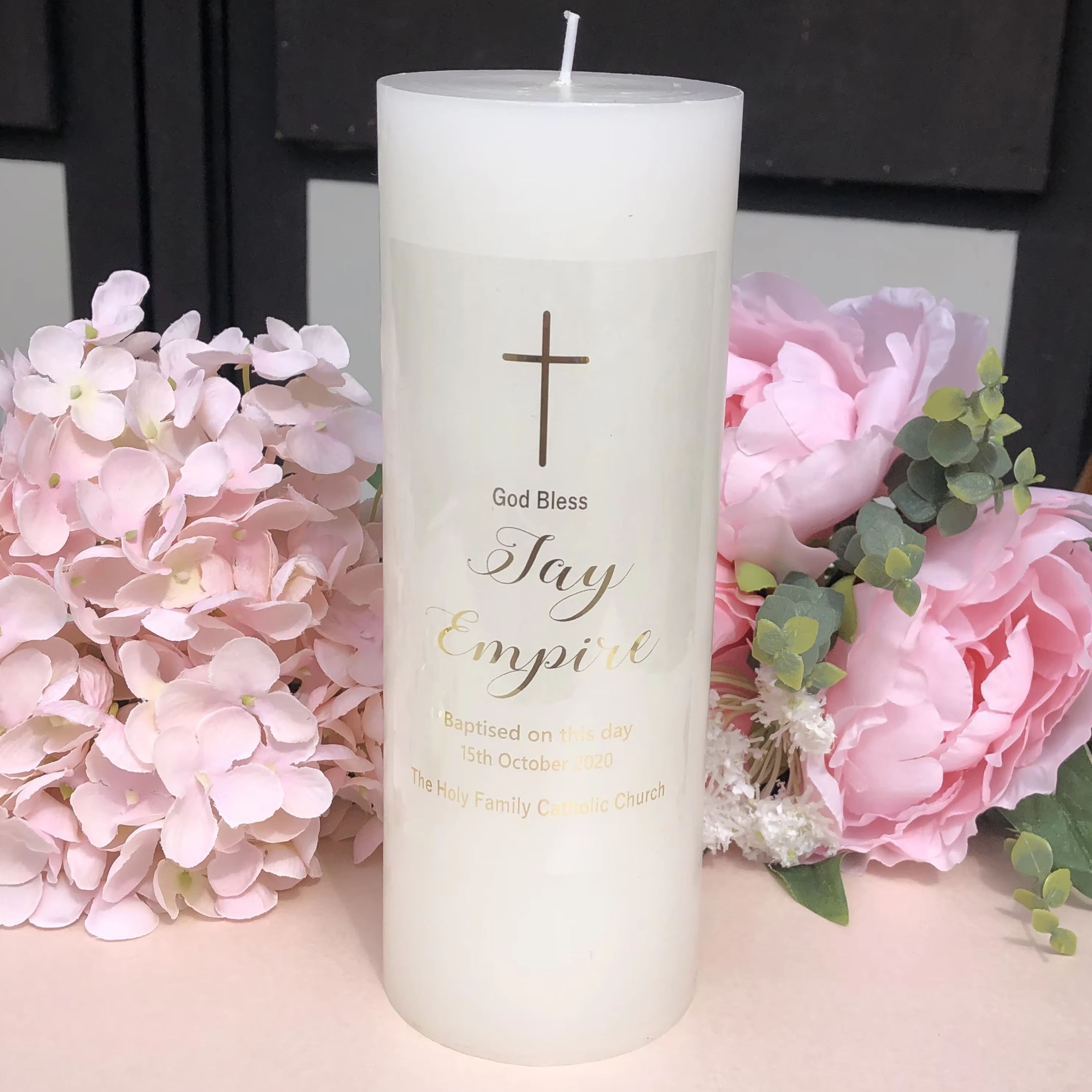 1 Personalised First communion - Personalised Candle Label 리뷰 및 가격