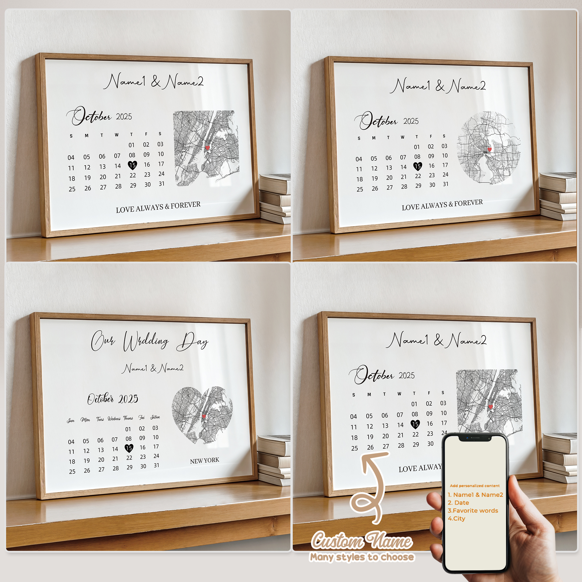 Modern Custom Personalized Cou - Custom Star Map 리뷰 및 가격