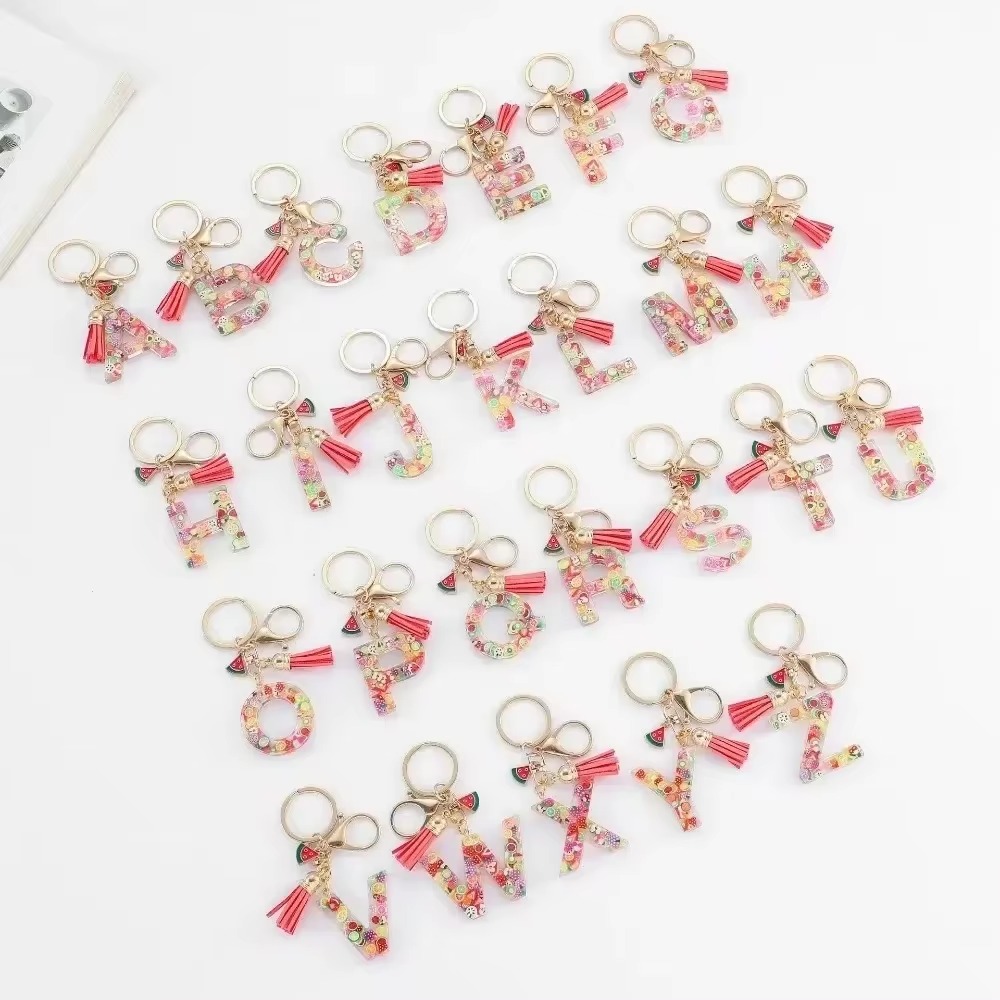 Personalized A-Z Key Ring Buck - Monogram Keychain Leather 리뷰 및 가격