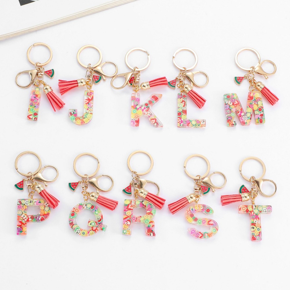 Personalized A-Z Key Ring Buck - Monogram Keychain Leather 리뷰 및 가격