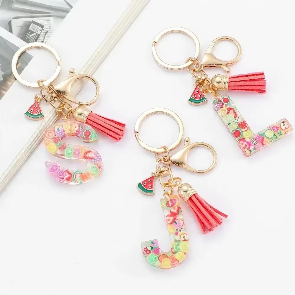 Personalized A-Z Key Ring Buck - Monogram Keychain Leather 리뷰 및 가격