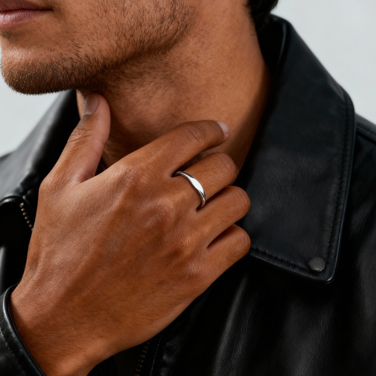 Minimalist Couple Ring for Men - Initial Ring Custom 리뷰 및 가격