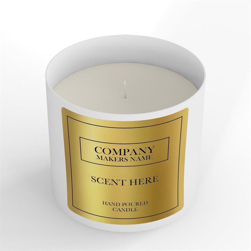 Custom 3D Embossed Gold Foil A - Personalised Candle Label 리뷰 및 가격