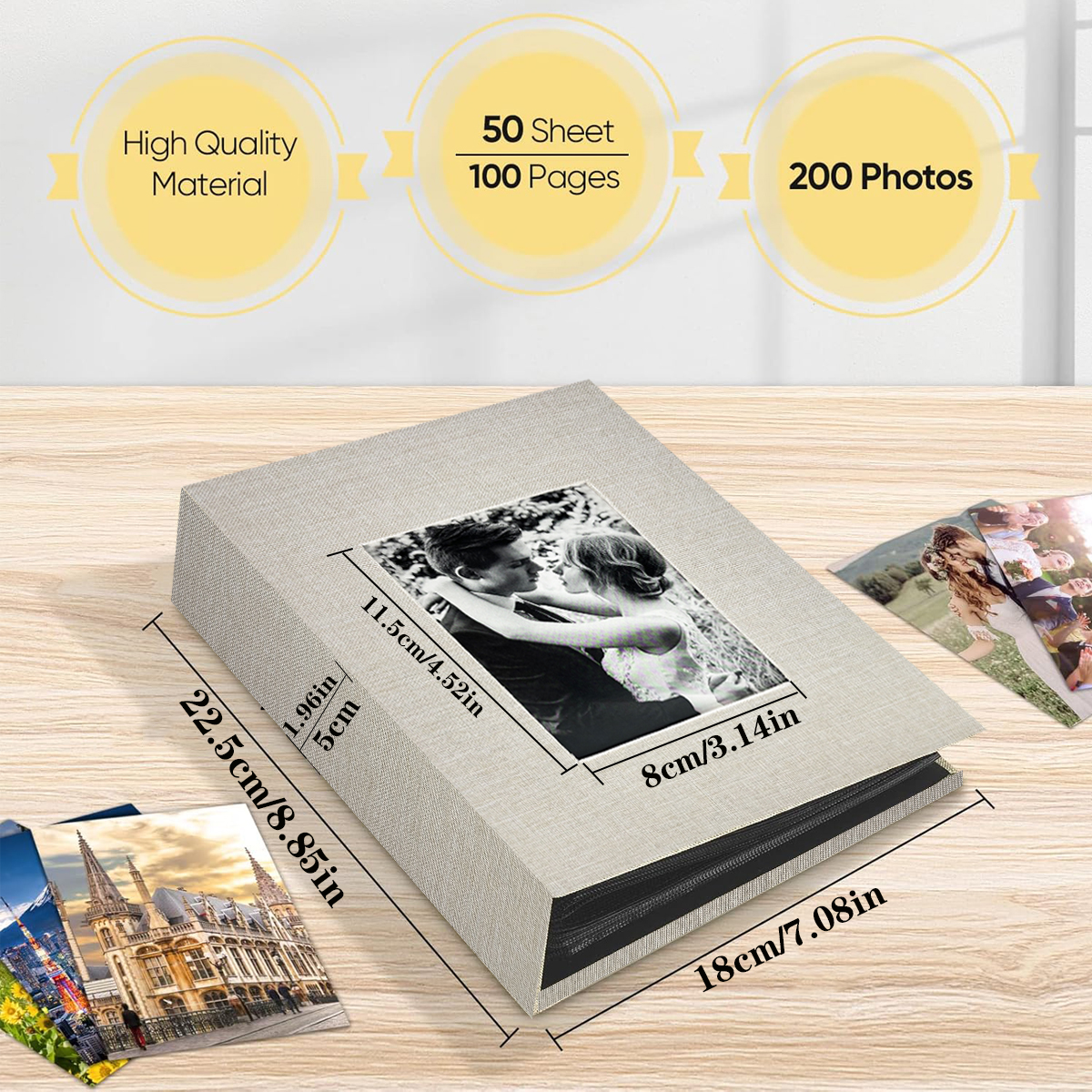 1PCS Linen cover 4x6 Photo Alb - Custom Photo Book 리뷰 및 가격
