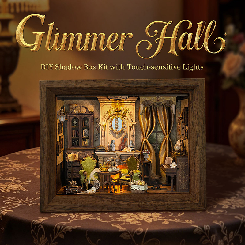 DIY Wooden Miniature Model Kit - Engraved Wood Frame 리뷰 및 가격
